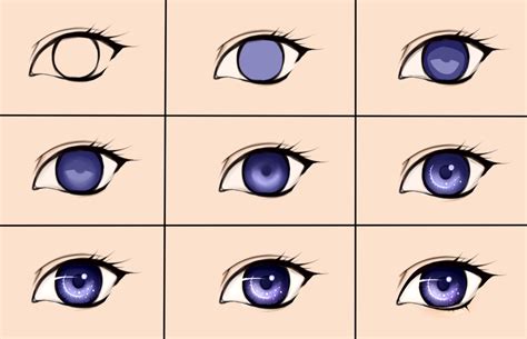 Draw Manga Eyes Step By Step Manga