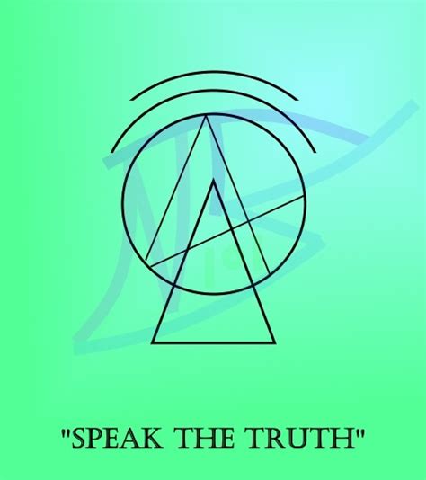 Speak The Truth Draw This Sigil On A Picture Of Sigils By Strange