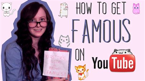 How To Get Famous On Youtube Fast And Easy Youtube