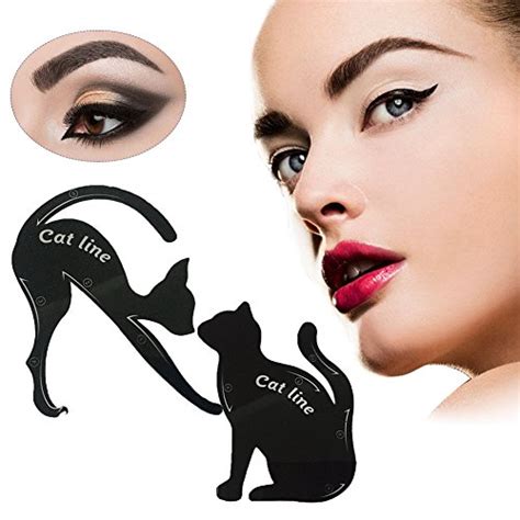 Eyeliner ve sevdiğin markaların yeni sezon ürünleri ve kampanyaları trendyol.com'da! Eyeliner Schablone, 2 in 1 Katze Smokey Augen Make-up ...