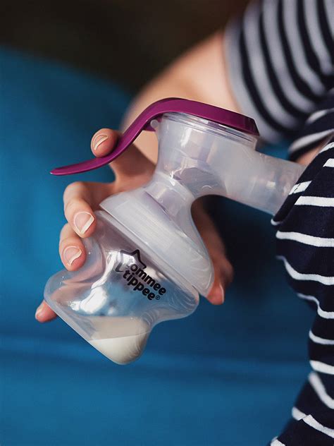 Baby needs a lot of milk to grow and develop. Tommee Tippee Made for Me Single Manual Breast Pump at ...