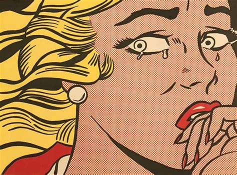 Roy Lichtenstein Crying Girl At 1stdibs