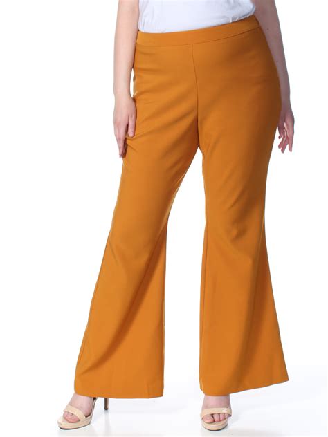 Inc 70 Womens New 1074 Yellow Boot Cut Pants 16 Bb Ebay