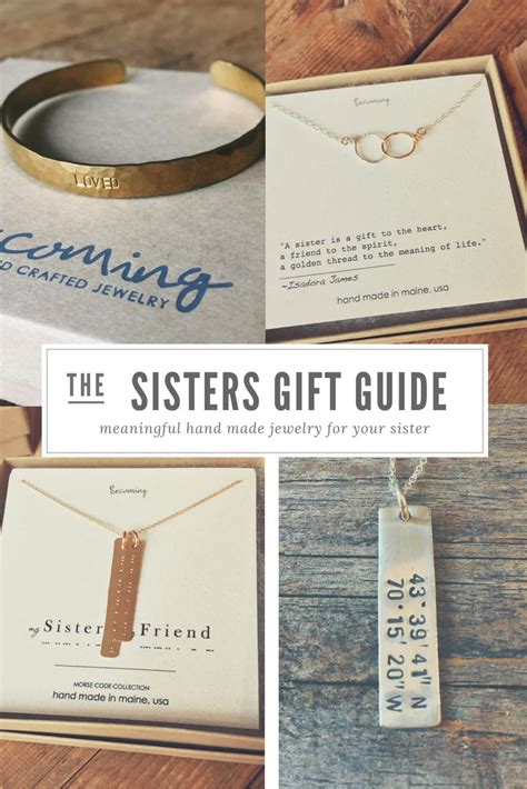 Unique gifts for your sister. Pin on Gift ideas