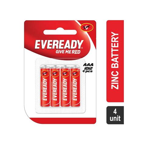 Eveready Aaa Carbon Zinc Battery Price Buy Online At ₹65 In India