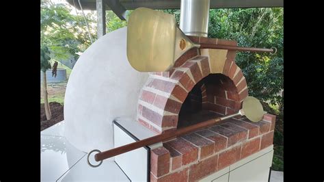 Authentic Pompeii Wood Fired Oven Build Free Form Youtube
