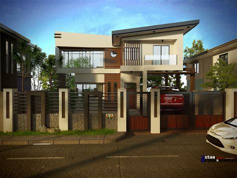 Denah rumah modern sederhana dan minimaliss 3 kamar. 80 Desain Rumah Mewah Minimalis Modern 2 Lantai Model ...