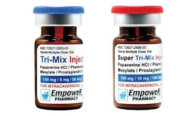 Trimix Injection Side Effects