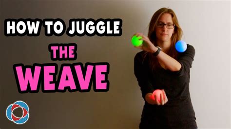 how to juggle the weave beginner juggling tutorial youtube