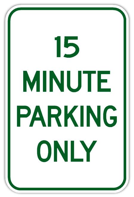 Custom Reflective Parking Signs From Dornbos Sign And Safety