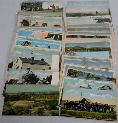 Sold Price Vintage Lot Of 60 Early Mid 1900s Gettysburg Pa Post