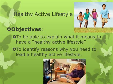 Ppt Healthy Active Lifestyle Powerpoint Presentation Free Download