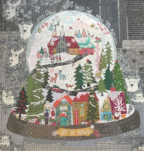 Let It Snow Collage 36x 37 Quilt Pattern By Laura Etsy In 2020