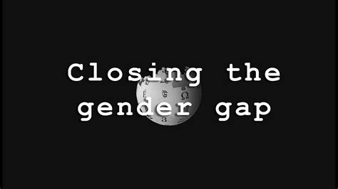 Closing The Gender Gap Wikimedia Uk Youtube