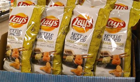 Spotted On Shelves Lays Kettle Cooked Wasabi Ginger Potato Chips