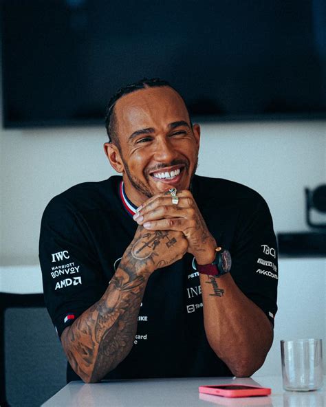 A Lewis Hamilton Smile To Mercedes Amg Petronas F1 Team