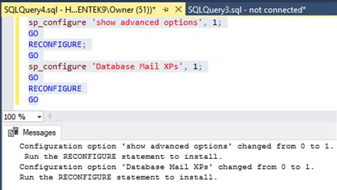 Hodentekhelp How Do You Enable Database Mail In Sql Server