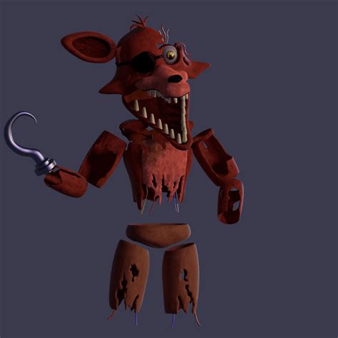 Withered Foxy Wip Fivenightsatfreddys