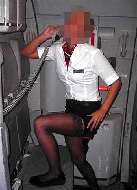 Flight Attendants Dressed And Undressed Flight Attendants 00289 Foto