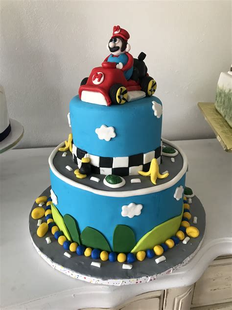 Mario Birthday Cake Cake Birthday Cake Mario Birthday Cake