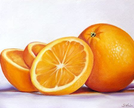 By using these basic techniques, you'll be able to draw every fruit you can get your hands on. Oranges | Sarah E. Wain | Colored pencil artwork, Fruit ...