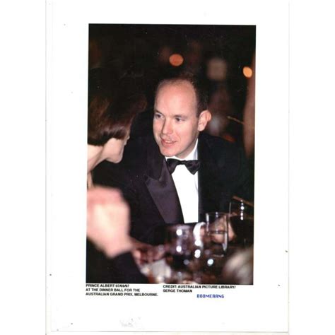 What does prince albert expression mean? Photo originale Monaco Prince Albert - Melbourne F1 1997 ...