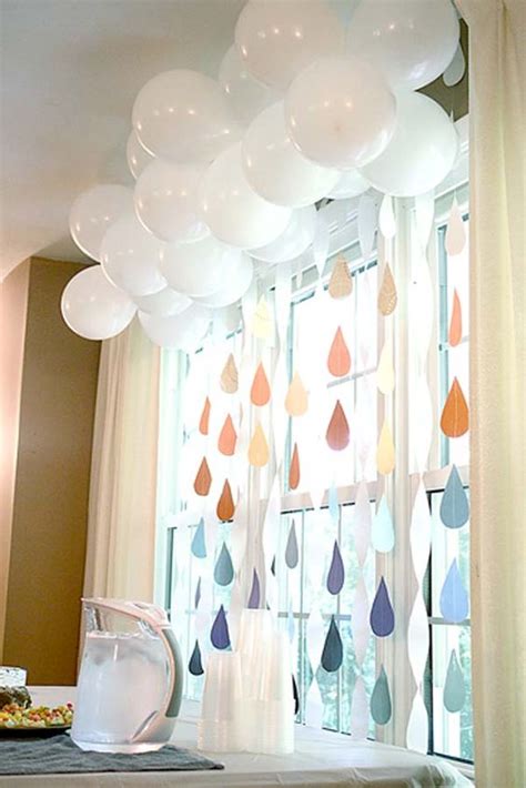 Diviértete decorando tu baby shower, con estas hermosas ideas podrás inspirarte y elaborar algunas decoraciones hechas con globos. 36 Cute Balloon Décor Ideas For Baby Showers - DigsDigs