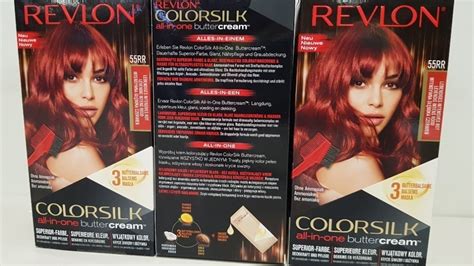 72 X Brand New Revlon Colorsilk All In One Buttercream Intense Red Hair