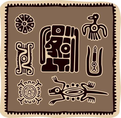 Información Con Imágenes Sobre La Simbología Azteca Dioses Sellos