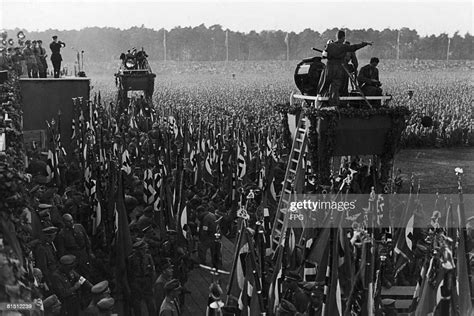 Cameramen And Lighting Rigs At The Nuremberg Rally To Mark The 6th