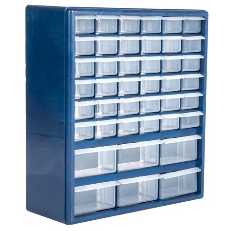 Trademark Tools Deluxe 42 Drawer Compartment Storage Box Delivery For