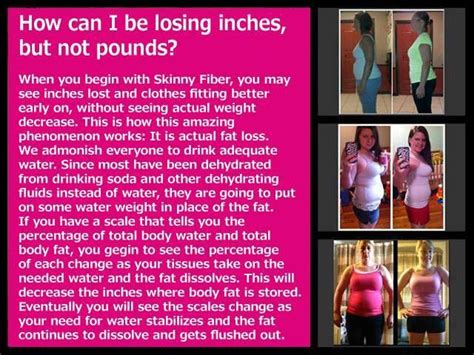 How Can I Be Losing Inches But Not Pounds Skinny Fiber Lose 50