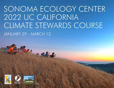 Inaugural Uc Climate Stewards Course W Sonoma Ecology Center Sonoma