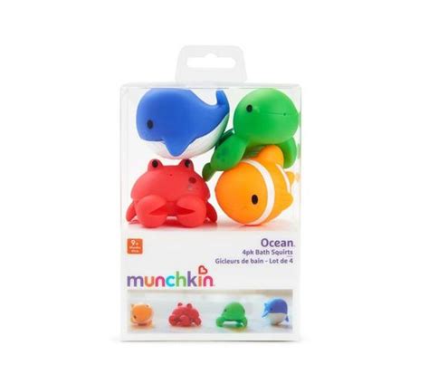 Munchkin Ocean Bath Squirts 4 Pack Makro
