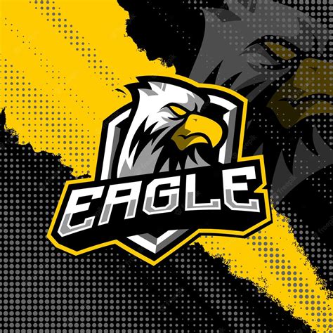 Premium Vector Eagle Mascot Logo Design Illustration