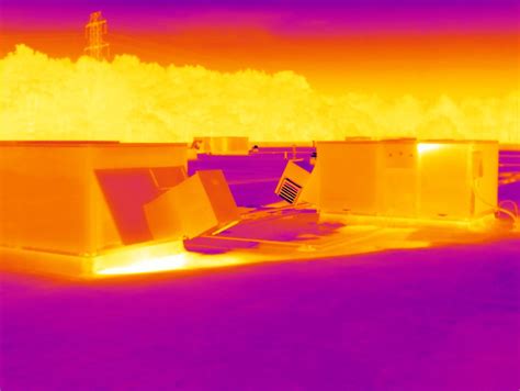 Infrared Roof Moisture Scans Of Flat Roof Thermal Imaging Roof