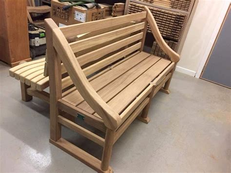 We Built 2 Memorial Benches For Hampton Court Palace Woodcraft Uk