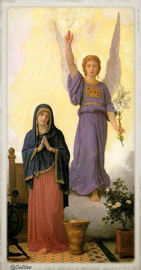 Testimonios Para Crecer La Anunciación Del Ángel A La Virgen María