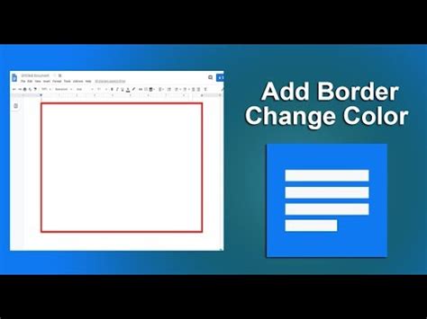 Coloring the text by contributor makes it easier for an. How to add page Border and Change Border Color in Google ...