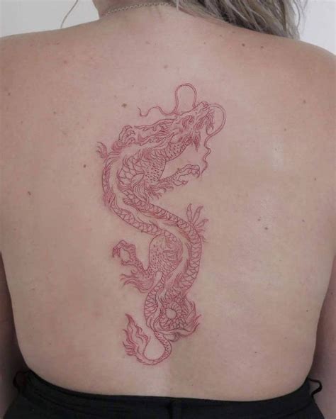 Red Dragon Tattoo Chinese Dragon Tattoos Dragon Tattoo For Women
