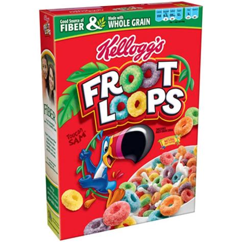 Start Your Day Off Right With A Colorful Bowl Of Fruit Loops