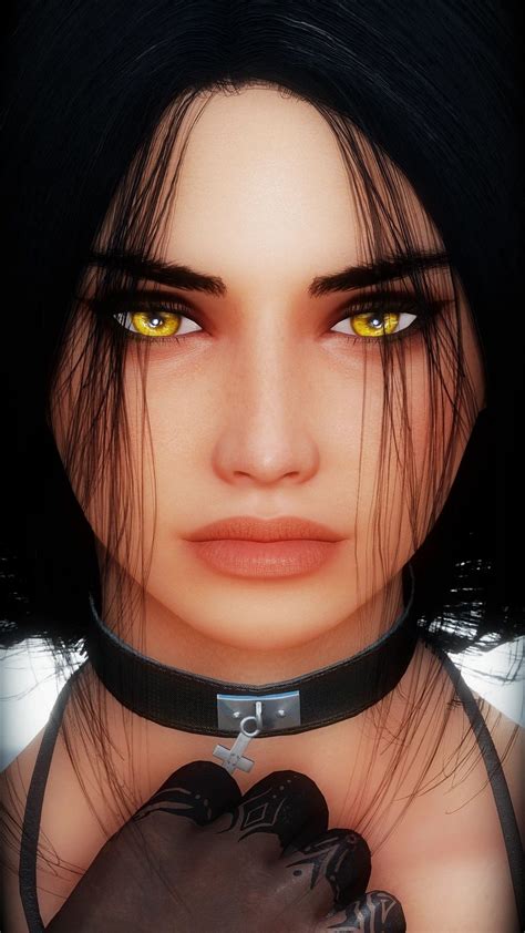 Nicci 2 Jaylens High Poly Head Preset 髪・顔・体 Skyrim Special Edition Mod データベース Mod紹介・まとめサイト