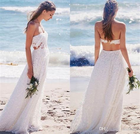 Bohemian Beach Wedding Dress