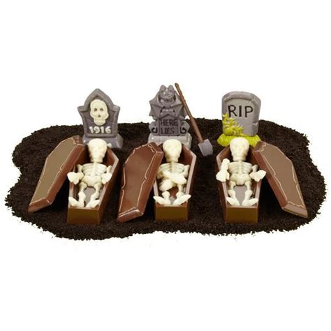 one wickedly good graveyard candies display a creepy scene for your dessert table use our h