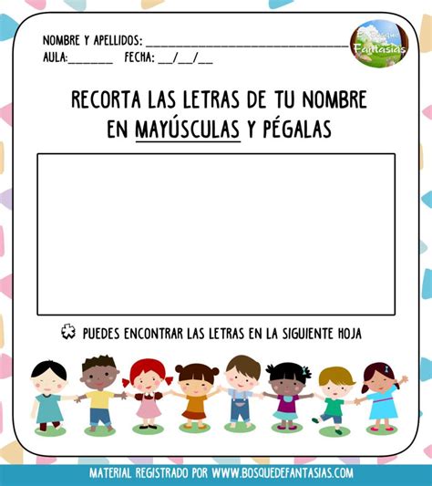 Practico Mi Nombre Hoja 7 Name Activities Preschool Learning