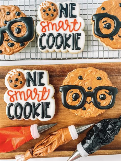How To Decorate A One Smart Cookie Set Summers Sweet Shoppe