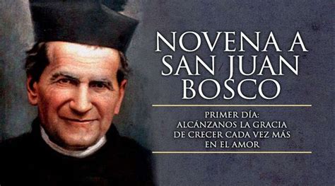 Primer Día De La Novena A San Juan Bosco Con Imágenes Oracion A Don