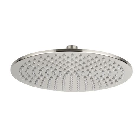 Shower Head Round 250mm Brushed Nickel ABI Interiors