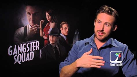 Gangster Squad Interview W Ryan Gosling Youtube