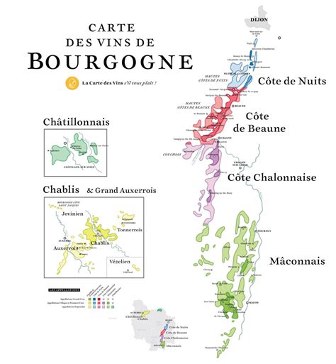 Les vins de Bourgogne La Carte des Vins s il vous plaît